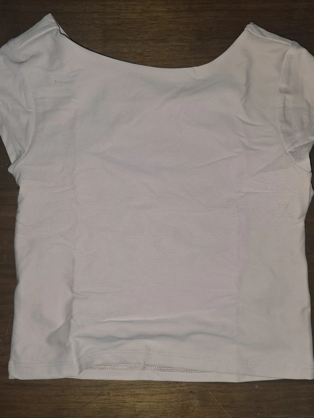 NWT Pink Youth PowerSoft Fitted Cropped Top with twist back OLD NAVY Size 8